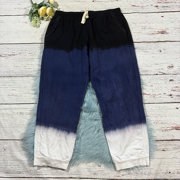 Electric & Rose Abbot Kinney Sweatpant in Onyx, Navy, & Cloud - Picture 2 of 9